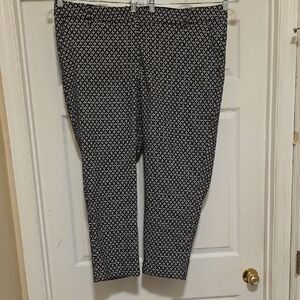 Lane Bryant Monochrome Patterned Chinos
